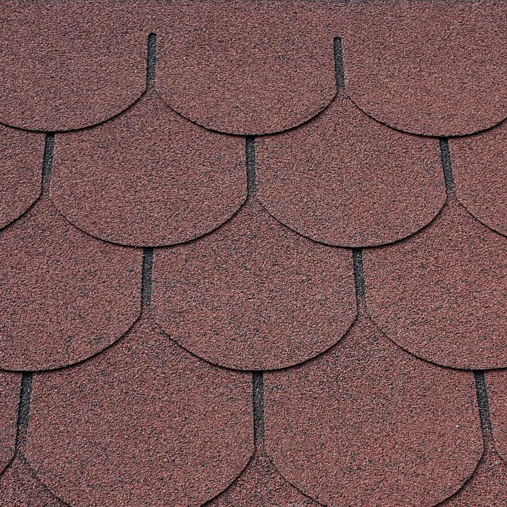 SUPAFLEX Fishscale Shingles: Red - SupaFlex