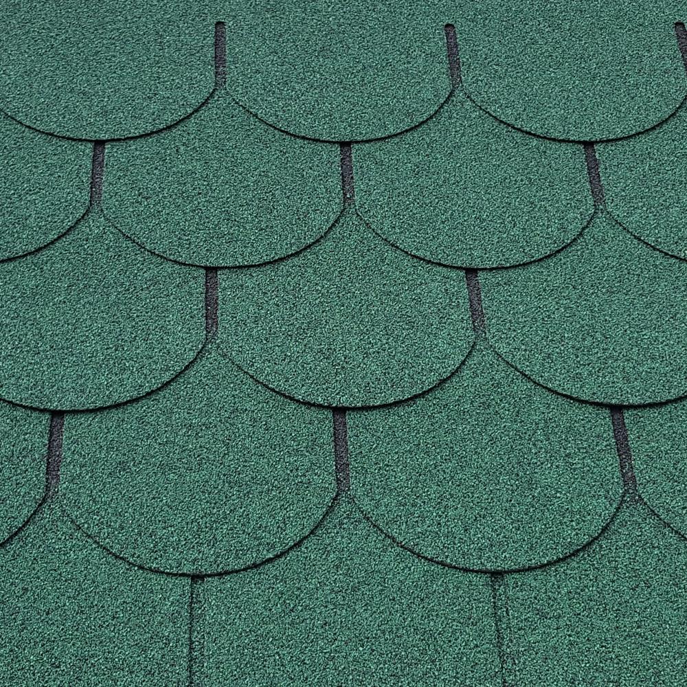 SUPAFLEX Fishscale Shingles: Green - SupaFlex