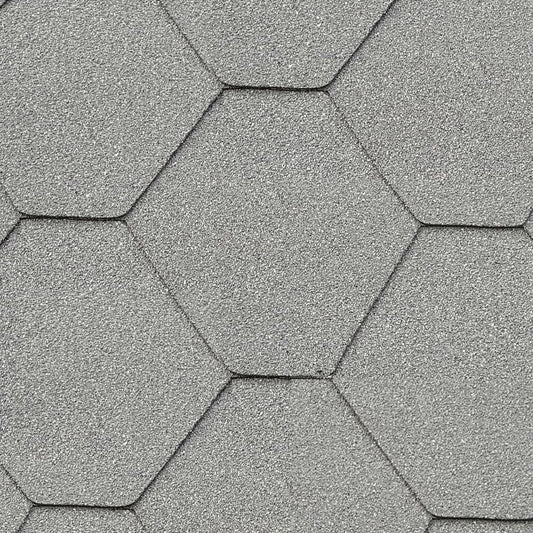 SUPAFLEX Hexagonal Shingles: Grey - SupaFlex