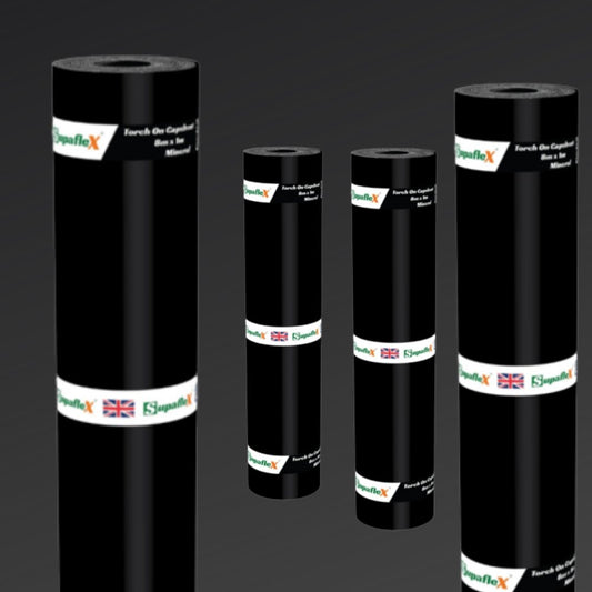 Supaflex Standard SBS Torch On Topsheet, Black: 8m - SupaFlex